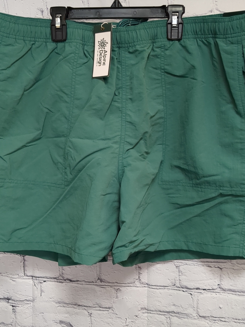 Alpine Design Men's Green Swim/Active Shorts